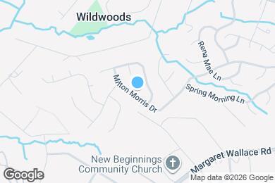 Map image of the property - 8501 Milton Morris Dr