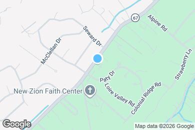 Map image of the property - 1709 Cherokee Rd