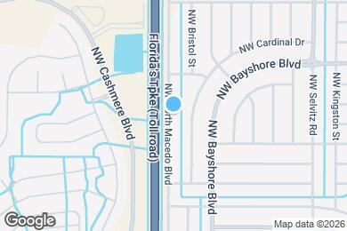 Map image of the property - 615 NW North Macedo Blvd