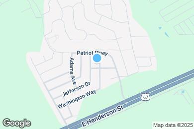 Map image of the property - 166 Washington Way