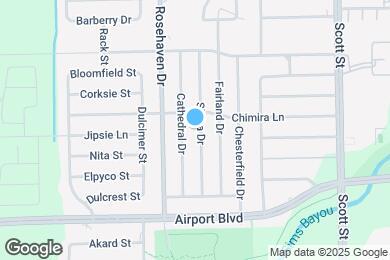 Map image of the property - 10314 Sierra Dr