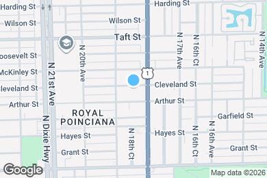 Map image of the property - 1822 Cleveland St