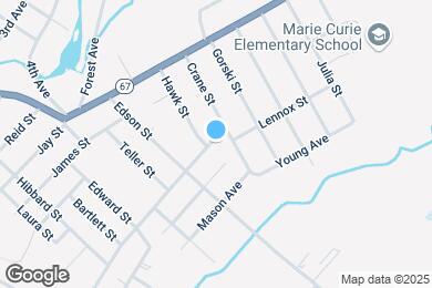 Map image of the property - 419-421-421 Vrooman Ave