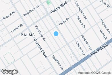 Map image of the property - 3636 Mentone Ave