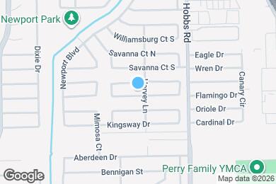 Map image of the property - 2104 Yorktown Ct S
