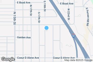 Map image of the property - 622 N 19th St