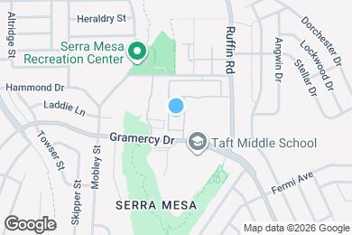 Map image of the property - 9150 Gramercy Dr