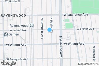 Map image of the property - 4644 N Paulina