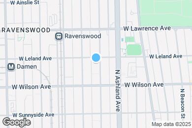 Map image of the property - 4644 N Paulina St