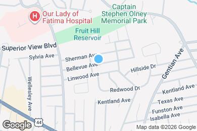 Map image of the property - 51 Bellevue Ave