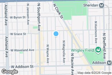Map image of the property - 3767 N Lakewood Ave