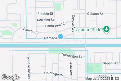 Map image of the property - 1900 Rancho Frontera Ave