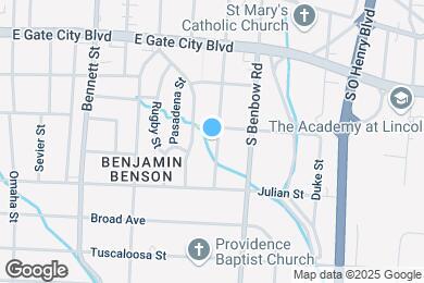 Map image of the property - 1104 Logan St