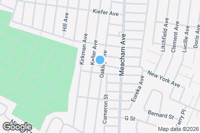 Map image of the property - 438 Oakley Avenue