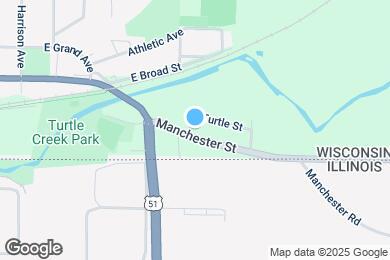 Map image of the property - 1503 Manchester St