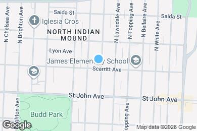 Map image of the property - 302 N Oakley Ave