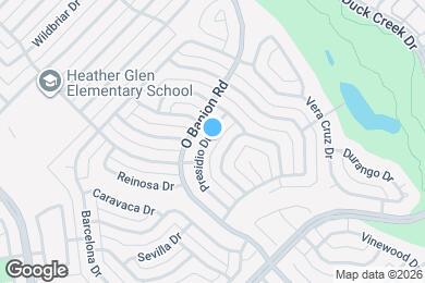 Map image of the property - 5022 Presidio Dr