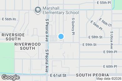 Map image of the property - 5742 S Quincy Ave