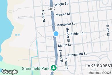 Map image of the property - 1303 S 3rd St