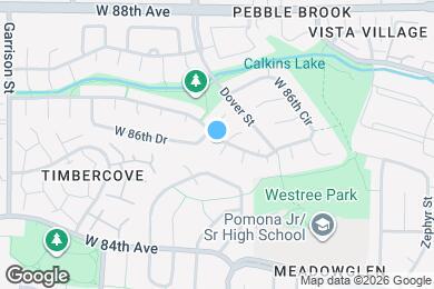 Map image of the property - 8599 Dover Ct
