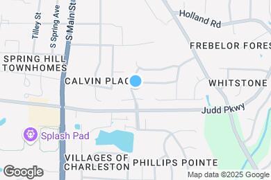 Map image of the property - 805 Phillips Pointe Dr