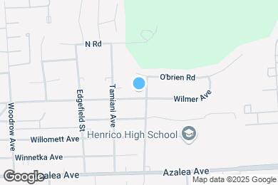 Map image of the property - 402 Wilmer Ave