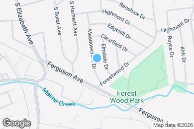 Map image of the property - 292 Meadowcrest Dr