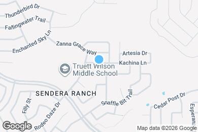 Map image of the property - 1241 Kachina Ln