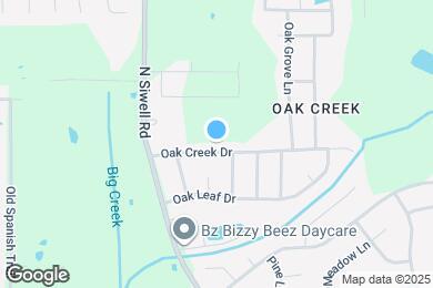 Map image of the property - 5026 Oak Creek Dr