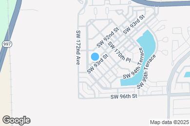 Map image of the property - 17099 SW 93rd St