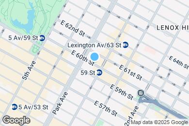 Map image of the property - 121 E 60th St