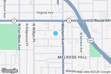 Map image of the property - 5427 Romaine St