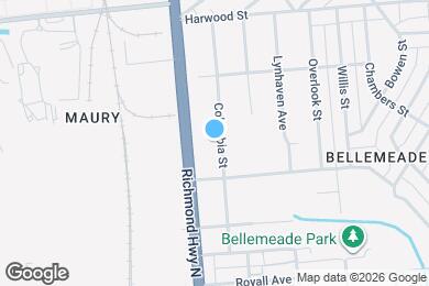 Map image of the property - 1511 Columbia St