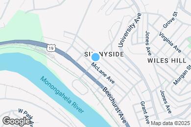 Map image of the property - 524 McLane Ave