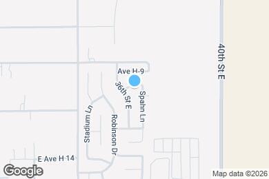Map image of the property - 3636 E Ave H10