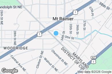 Map image of the property - 3615 Eastern Ave NE