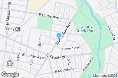 Map image of the property - 5426 Rising Sun Ave