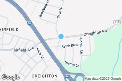 Map image of the property - 2903 Creighton Rd