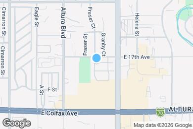 Map image of the property - 15102 E Batavia Pl
