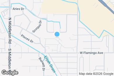 Map image of the property - 2084 W Bella Ln