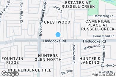 Map image of the property - 8001 Case Dr