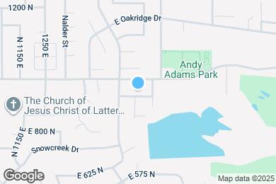 Map image of the property - 1511 E 975 N