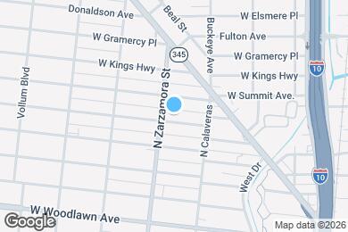 Map image of the property - 1635 W Mulberry Ave