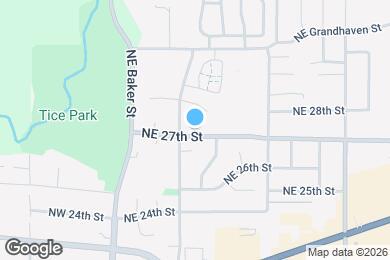 Map image of the property - 547 NE 27th St
