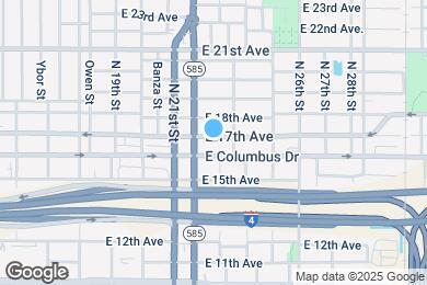 Map image of the property - 2211 E 17th Ave