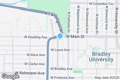 Map image of the property - 924 N Rebecca Pl