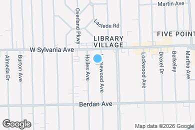 Map image of the property - 3933 Homewood Ave