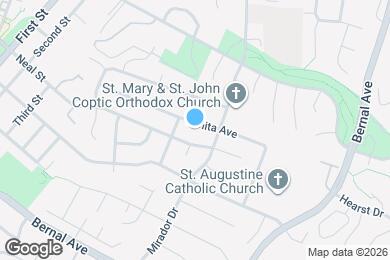 Map image of the property - 647 Bonita Ave