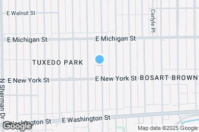 Map image of the property - 328 N Euclid Ave