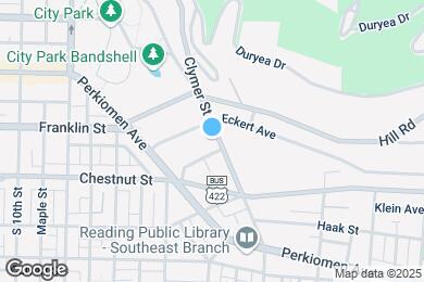 Map image of the property - 148 Clymer St